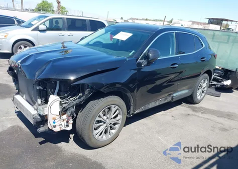 2022 Buick Envision Preferred from USA, damaged, VIN LRBAZLR42ND110497